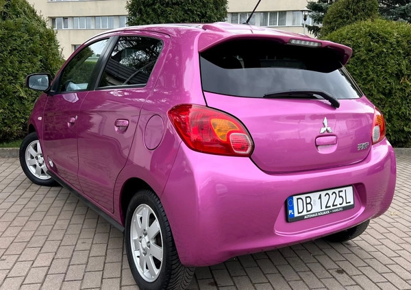 Mitsubishi Space Star cena 22500 przebieg: 99000, rok produkcji 2014 z Wałbrzych małe 301